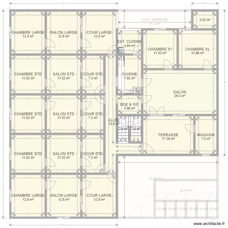 ABIDJAN REDONE . Plan de 0 pièce et 0 m2