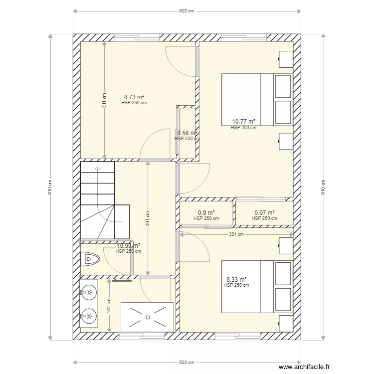 R1  NEW SALESSES. Plan de 