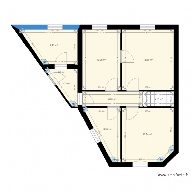 BARGES. Plan de 0 pièce et 0 m2