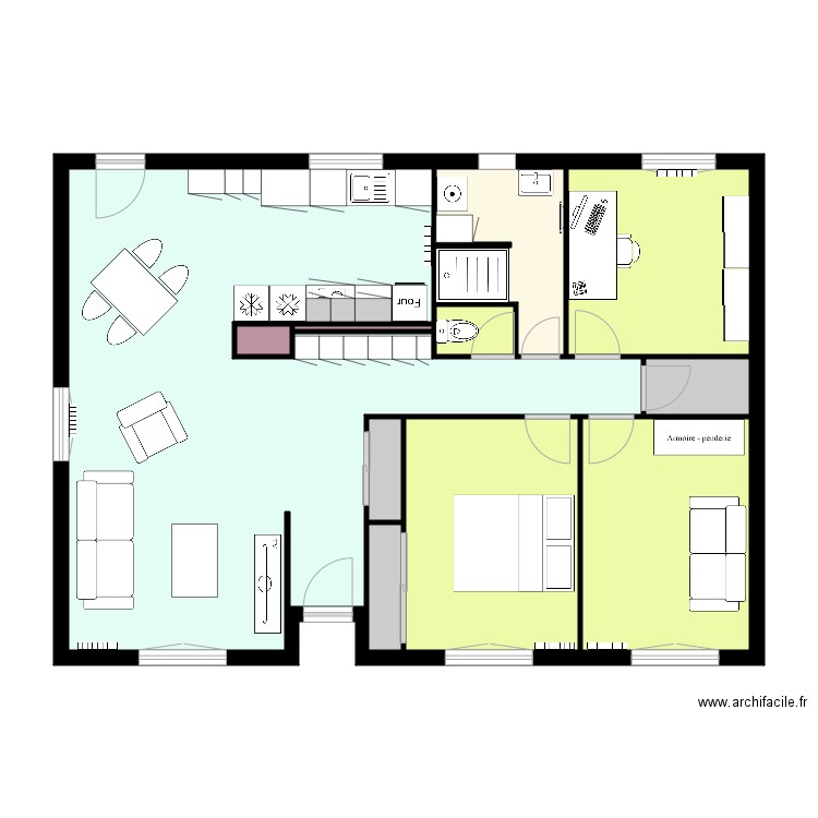 Maison lempdes 4. Plan de 0 pièce et 0 m2