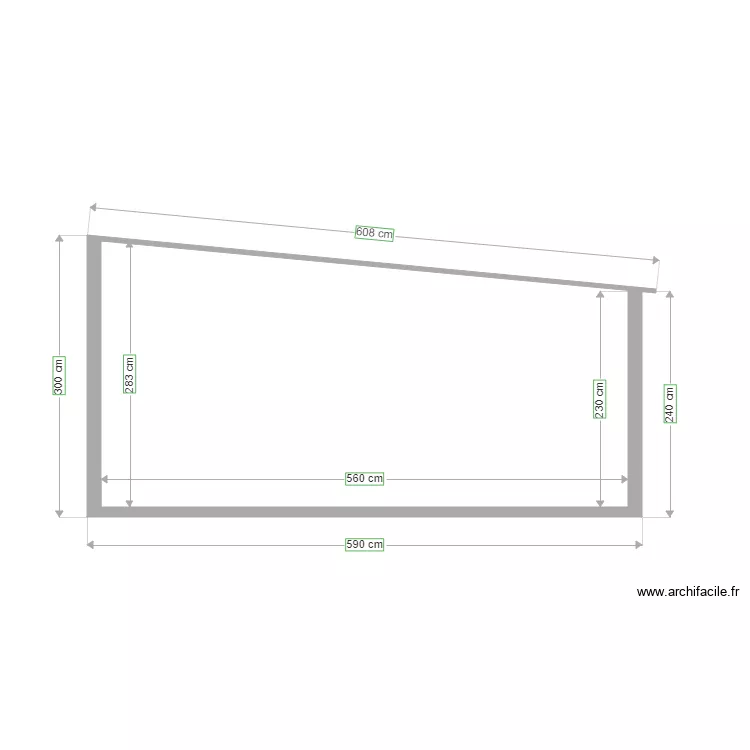 Garage Profil. Plan de 