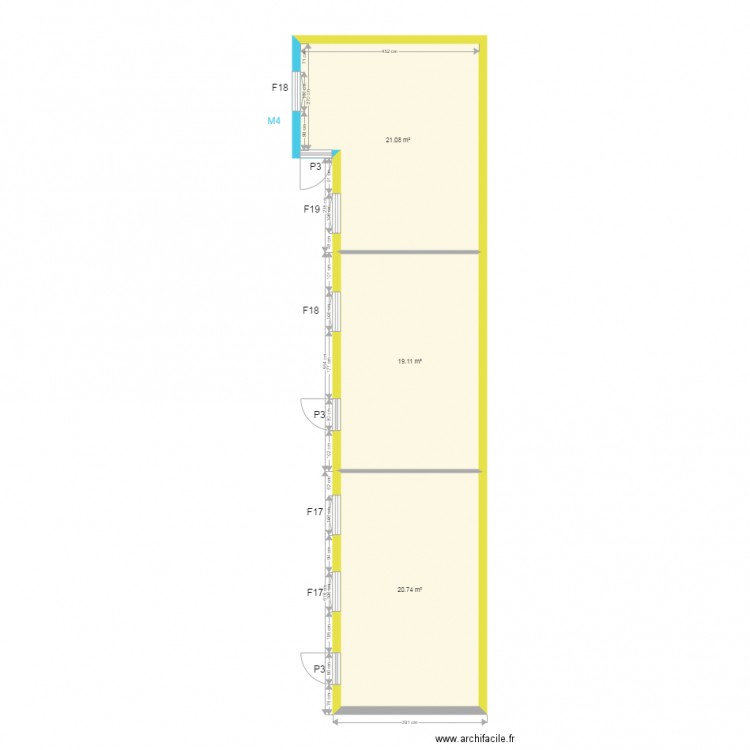 Bat C Copro puteaux. Plan de 0 pièce et 0 m2