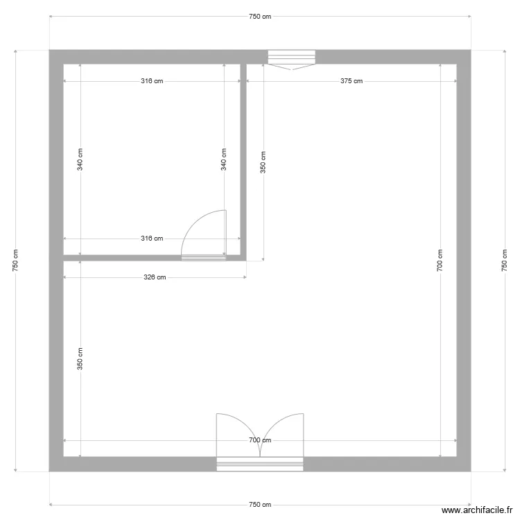 jeremy1Etage. Plan de 