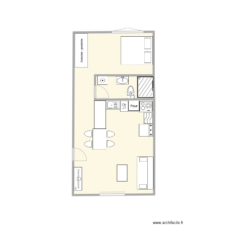 bru design. Plan de 0 pièce et 0 m2