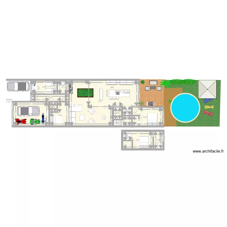 maison thomas modifi&eacute;e 2. Plan de 