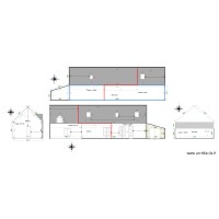 plan avant transformation garage en habitation