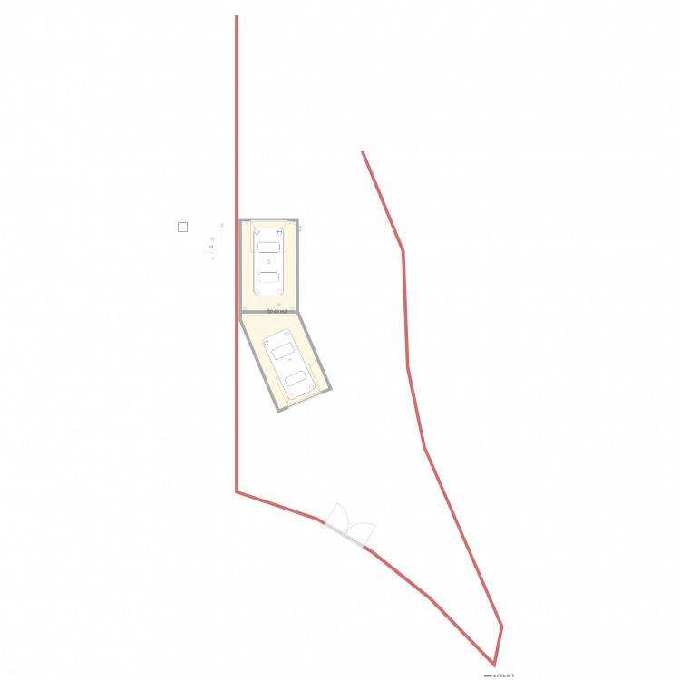 Double garage   atelier en L titoupacas 3. Plan de 0 pièce et 0 m2