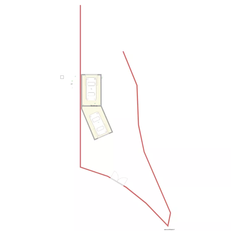 Double garage   atelier en L titoupacas 3. Plan de 