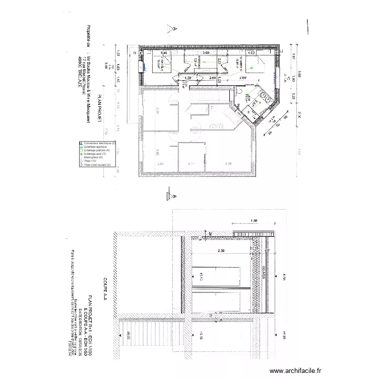 Plan électrique Bouka Moutou. Plan de Plan électrique Bouka Moutou. Plan de