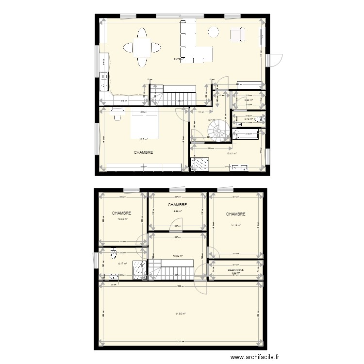 PEREA AVANT PROJET 1 MEUBLE. Plan de 0 pièce et 0 m2