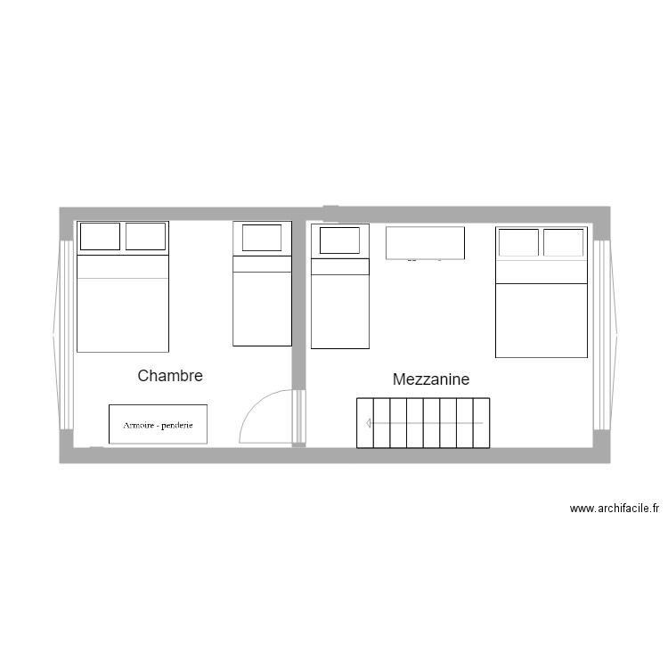 PLEIN SOLEIL Niveau 2. Plan de 0 pièce et 0 m2