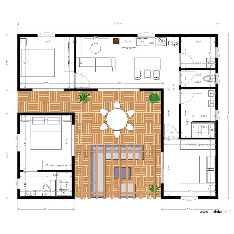 STEPHAN ET MAEVA. Plan de 0 pièce et 0 m2