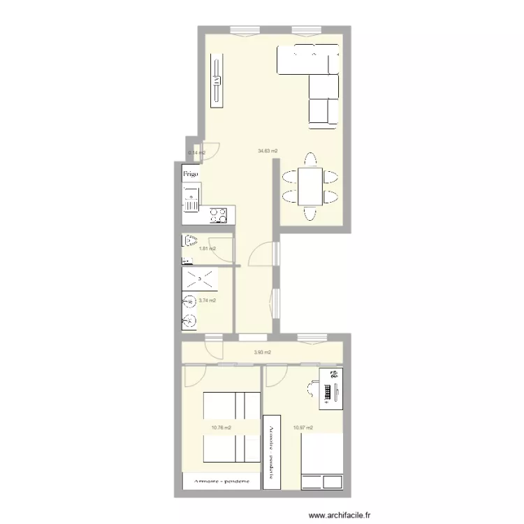 SCI ST HONORE APRES. Plan de SCI ST HONORE APRES. Plan de