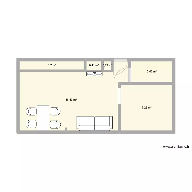 Les Rousses. Plan de 