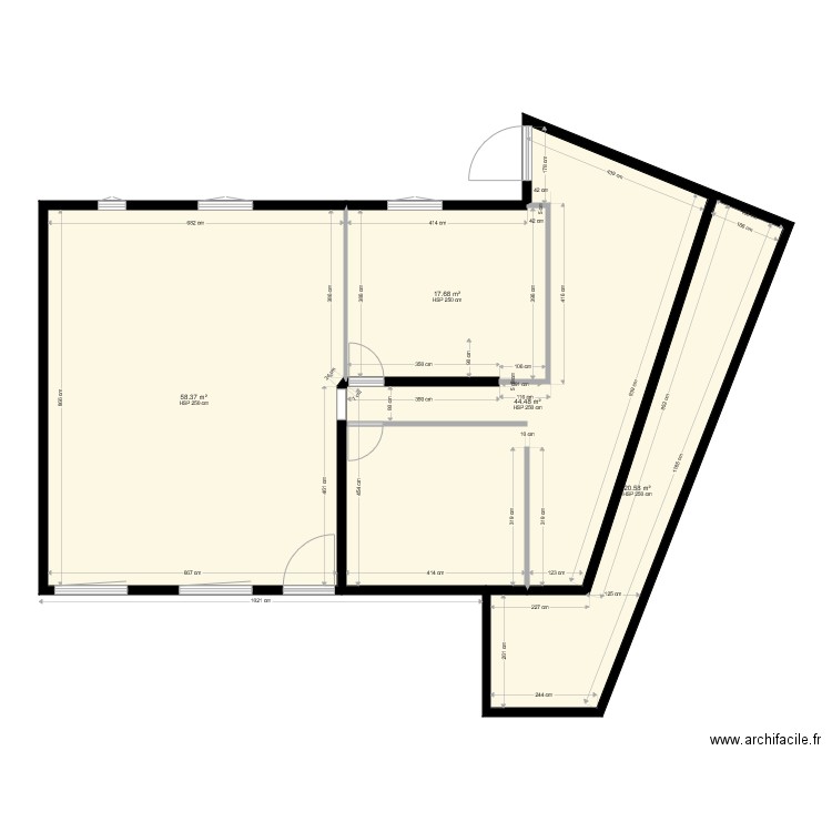 mel mel test. Plan de 0 pièce et 0 m2