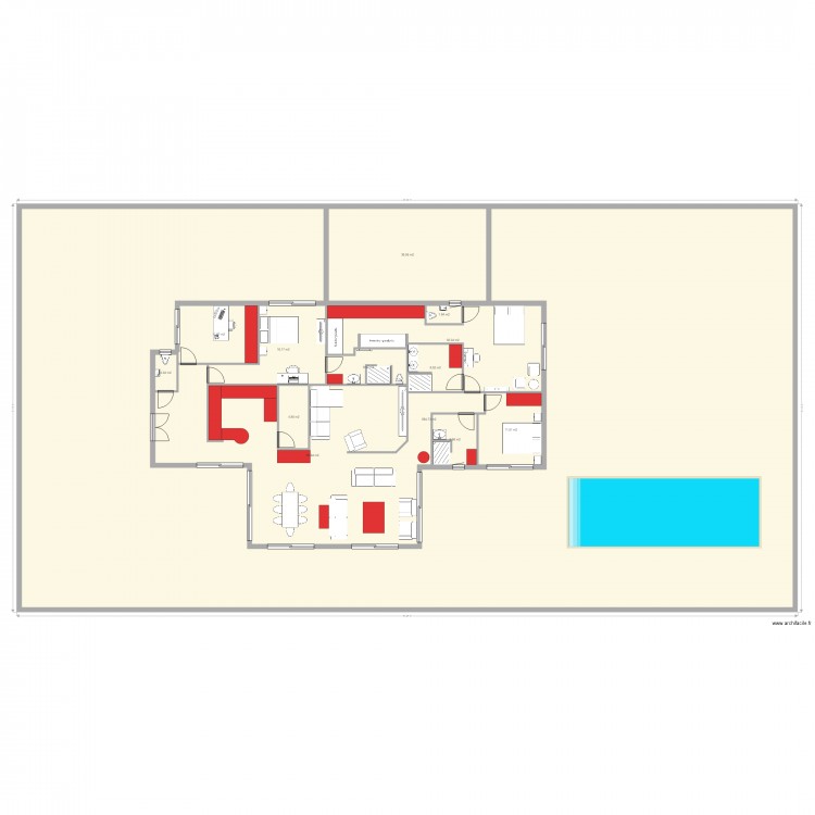 construction maillettes. Plan de 0 pièce et 0 m2
