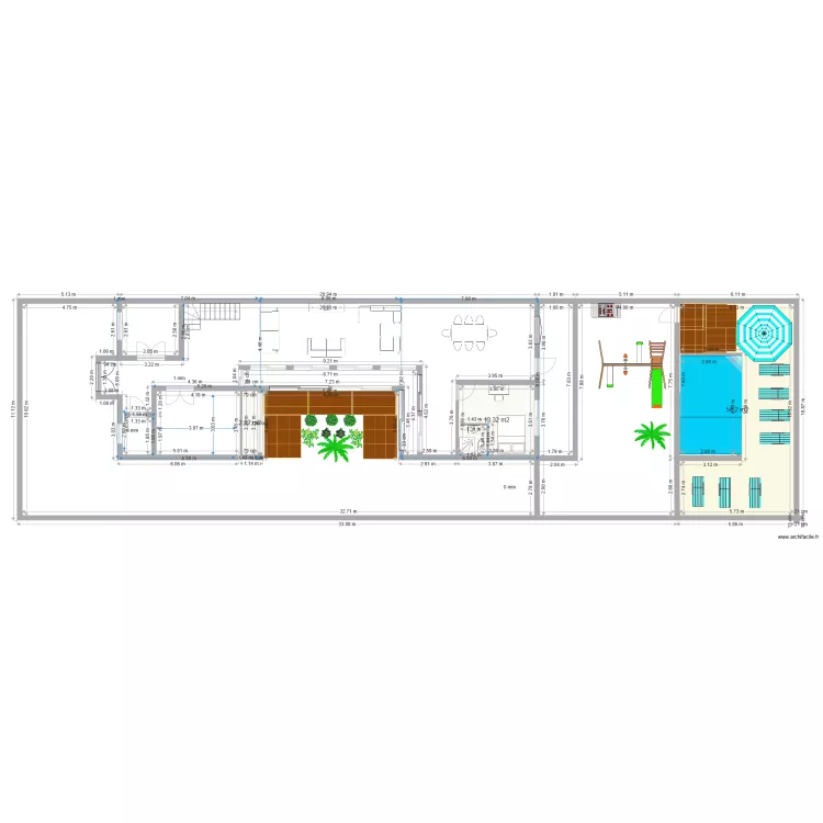maison a construire 2 RDC. Plan de maison a construire 2 RDC. Plan de