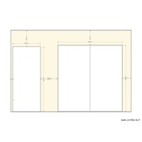 wall 13 door and sliding door X 3
