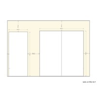 wall 13 door and sliding door X 3