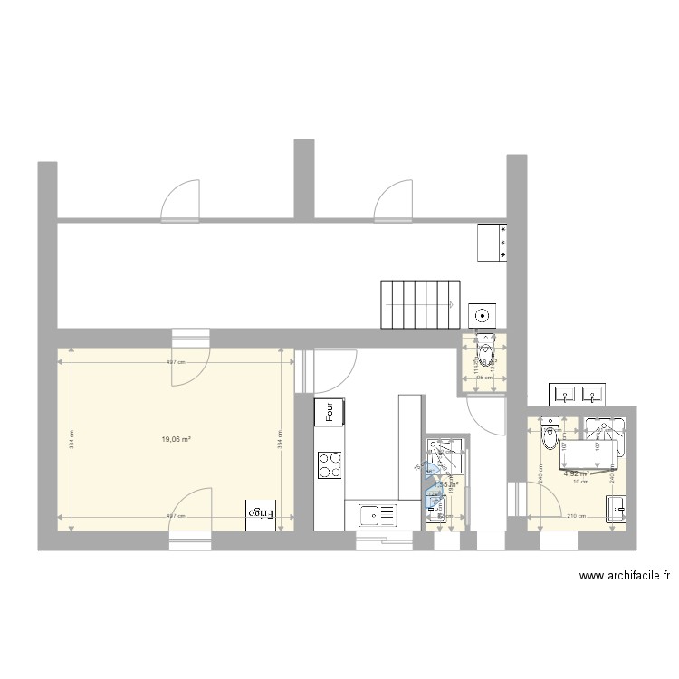 SB ferme. Plan de 0 pièce et 0 m2