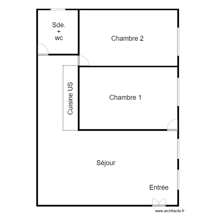plan projet&eacute; gisors. Plan de 