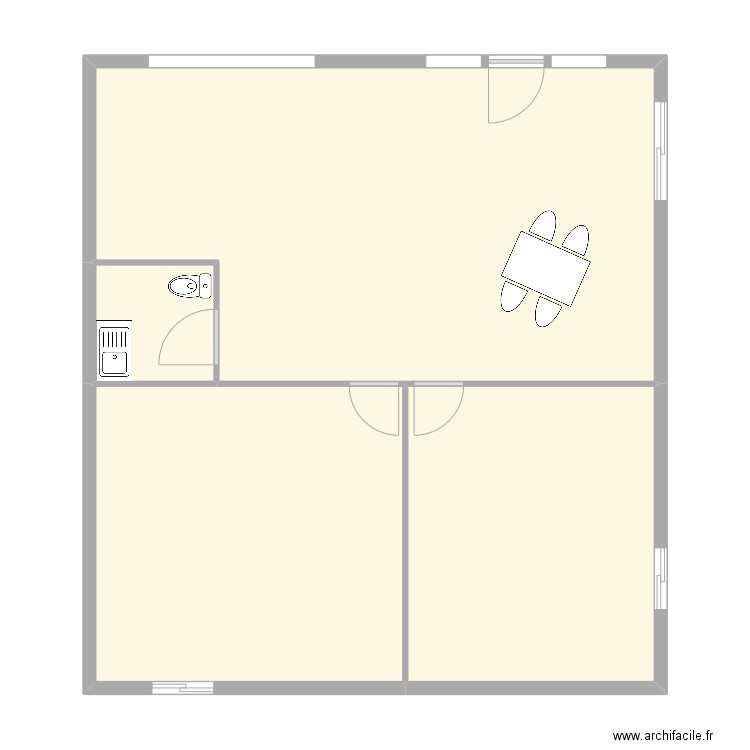 trebern$. Plan de 0 pièce et 0 m2