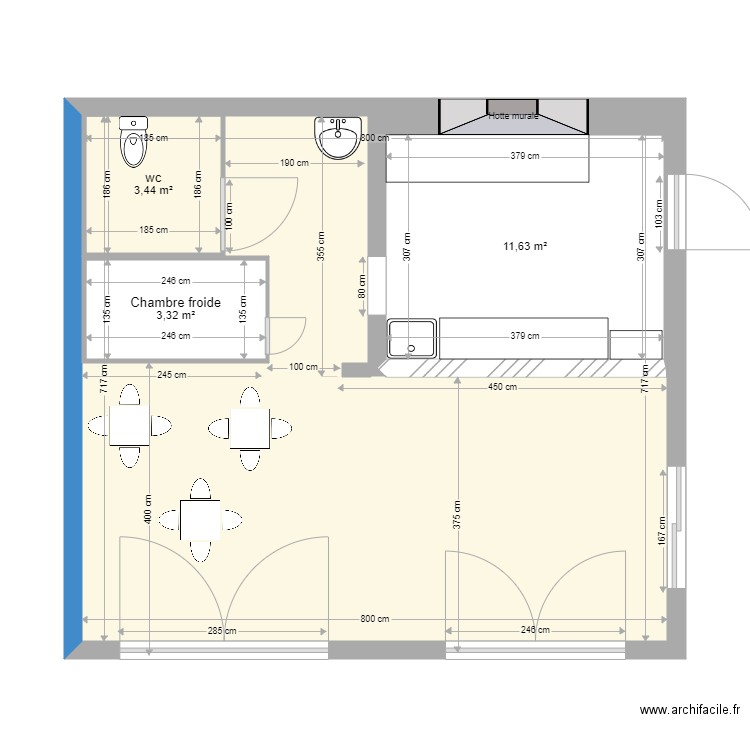 plan de projet. Plan de 0 pièce et 0 m2