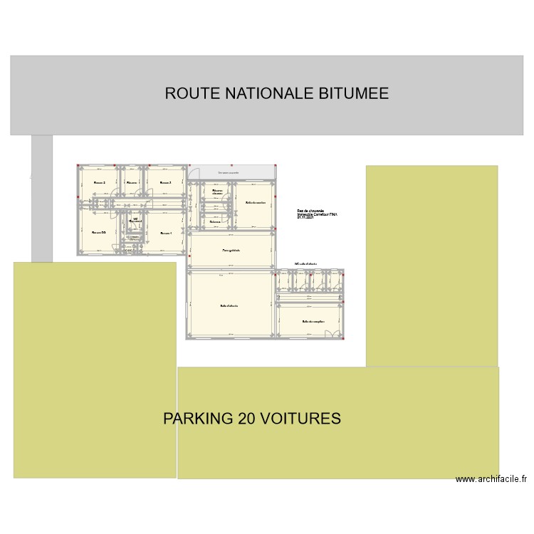 Plan général RDC 11112021. Plan de 0 pièce et 0 m2