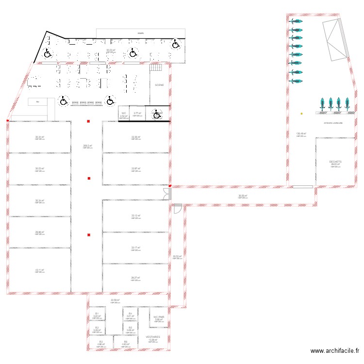REIMS IMPLATATION 2. Plan de 0 pièce et 0 m2