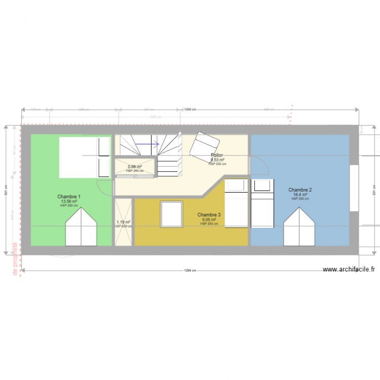 MAISON. Plan de 0 pièce et 0 m2