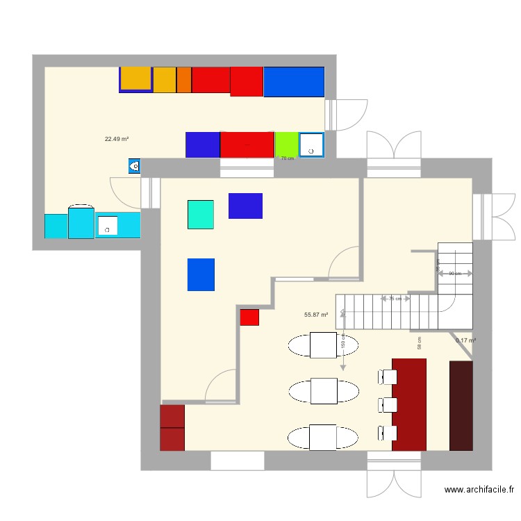 Chevry gare extension en haut. Plan de 0 pièce et 0 m2