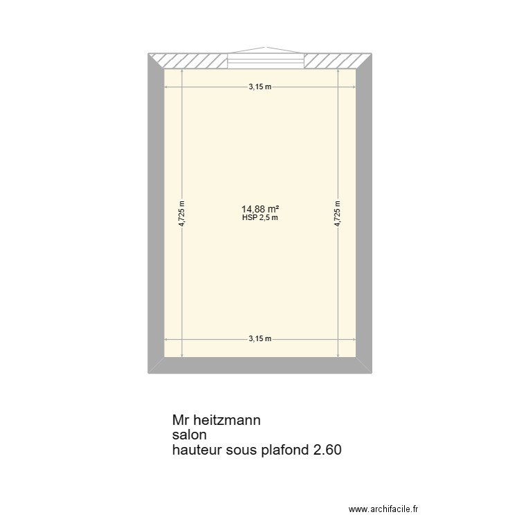 heintzmann salon. Plan de 0 pièce et 0 m2