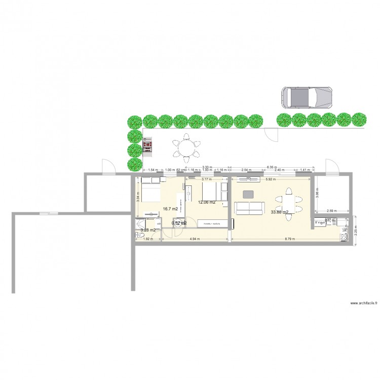 nouveaux plan gardien le tholonet 2. Plan de 0 pièce et 0 m2