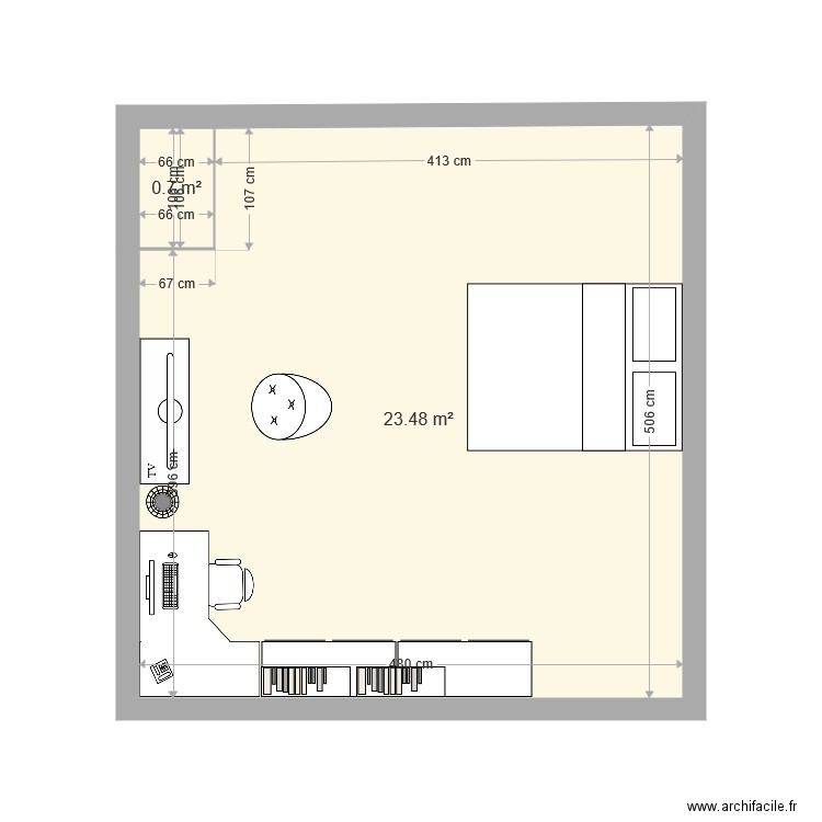 chambre luca. Plan de 0 pièce et 0 m2