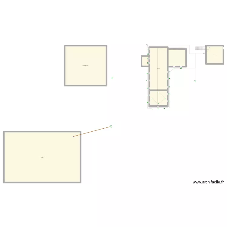 sch&eacute;ma &eacute;glise. Plan de 