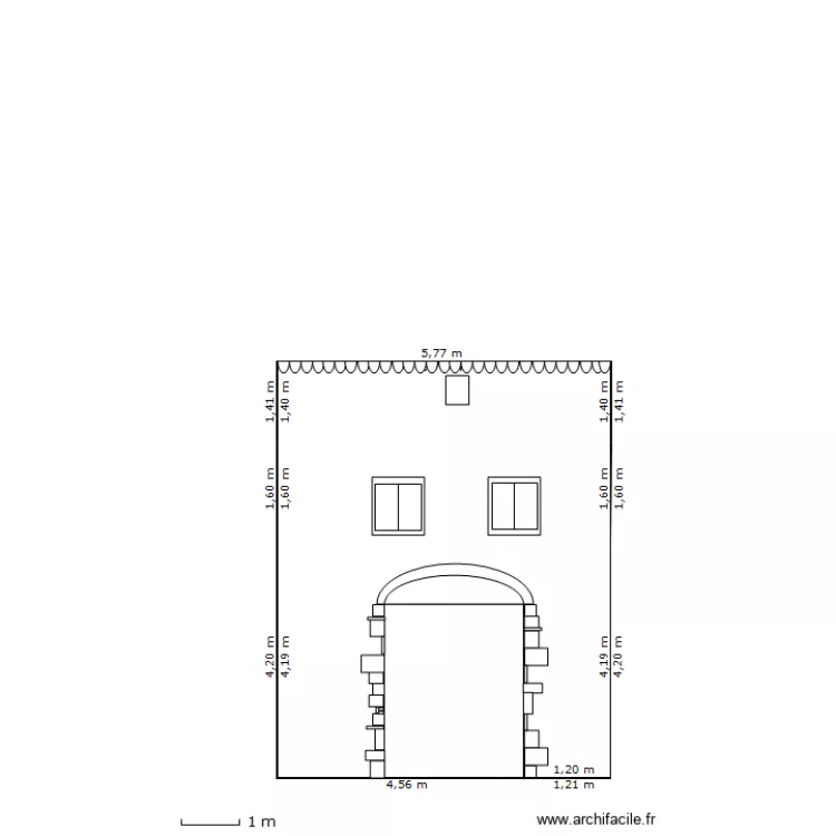 Niveau 0 garage. Plan de 