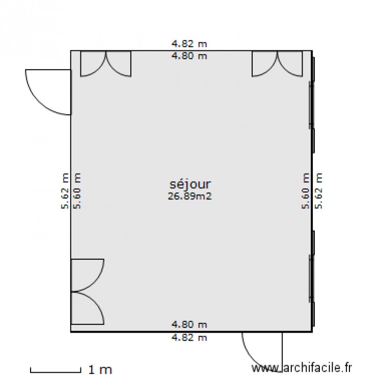 sejour. Plan de 0 pièce et 0 m2