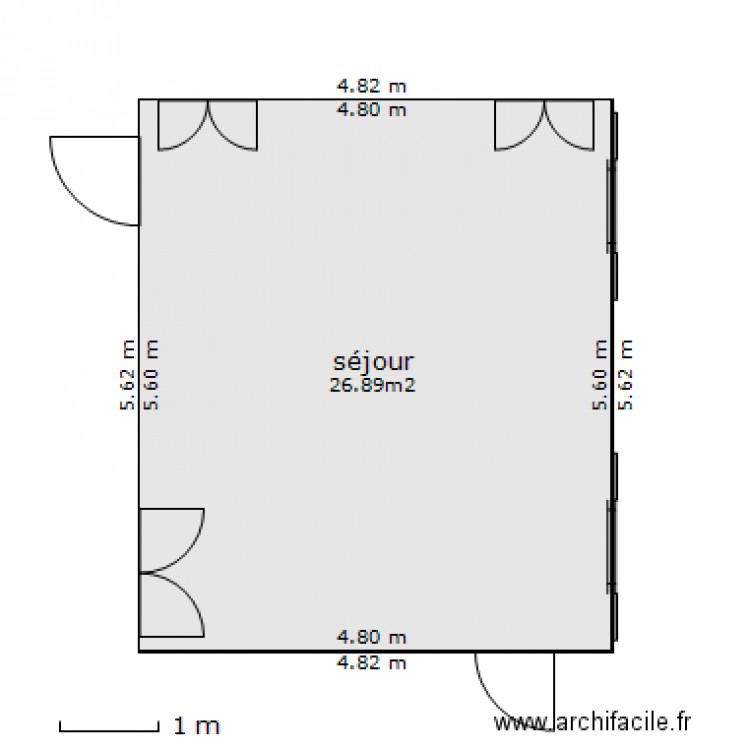 sejour. Plan de 0 pièce et 0 m2