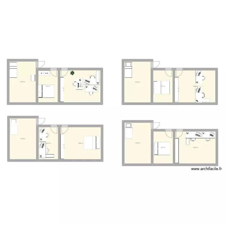 Appartement. Plan de 