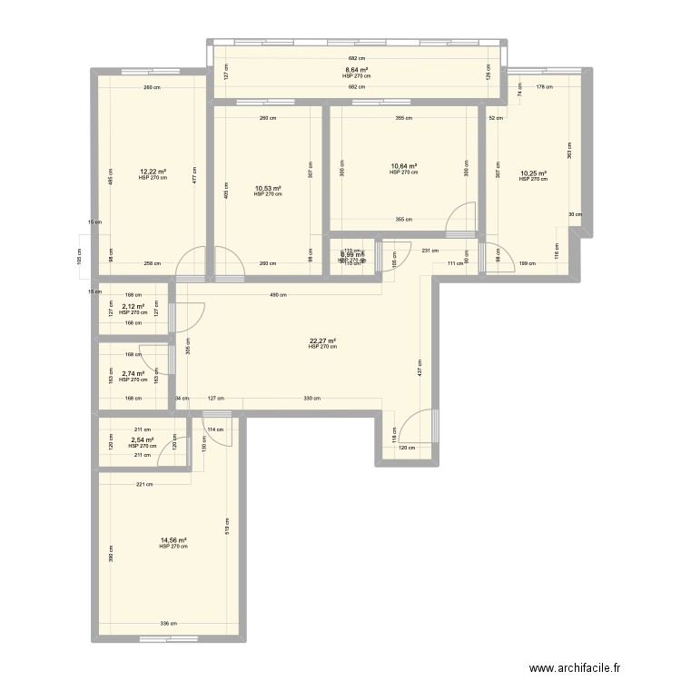 Queluz item e ie. Plan de 11 pièces et 98 m2