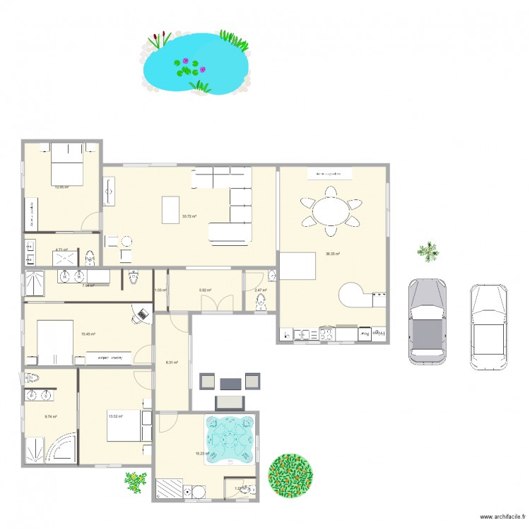 Plan 2017. Plan de 0 pièce et 0 m2