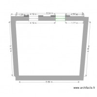 mur chambres 1er etage