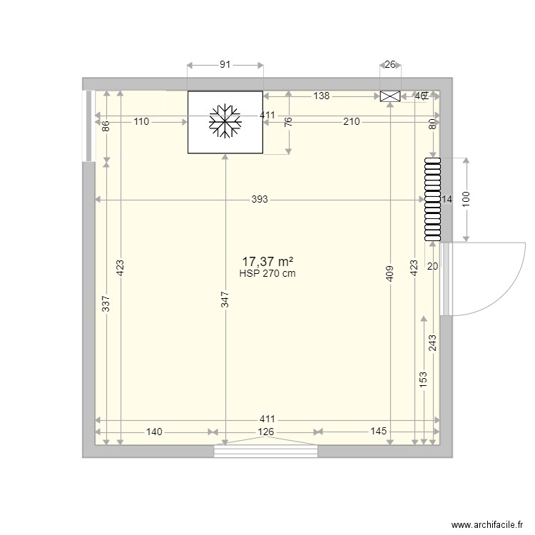Cuisine SHSM. Plan de 0 pièce et 0 m2