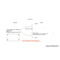 Table  Plateau avec Support et Trous