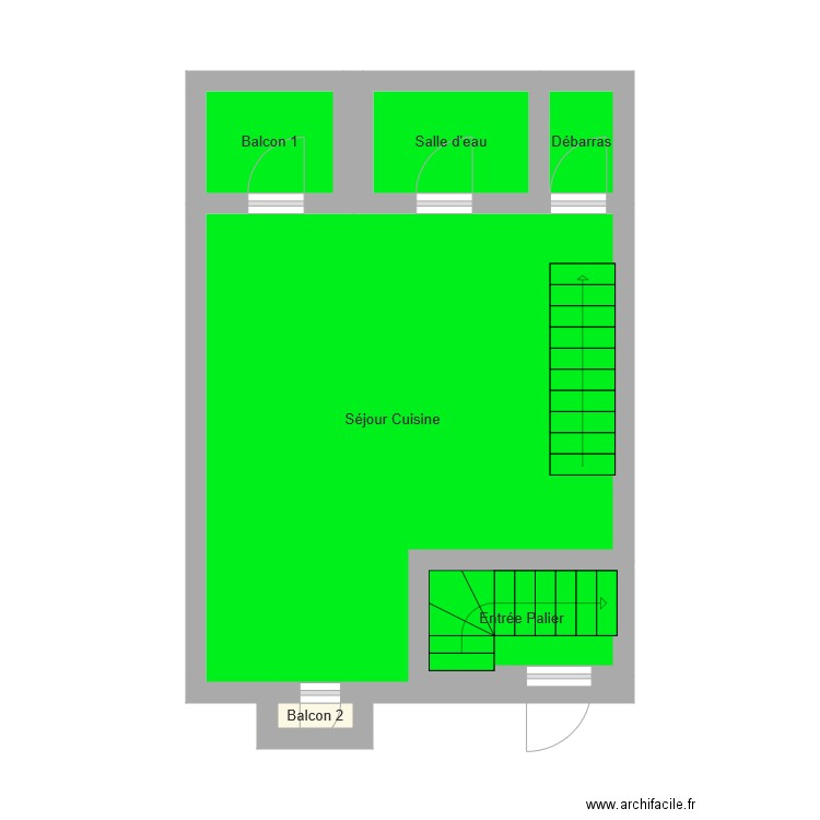 LOT 4 NIVEAU 0. Plan de 0 pièce et 0 m2