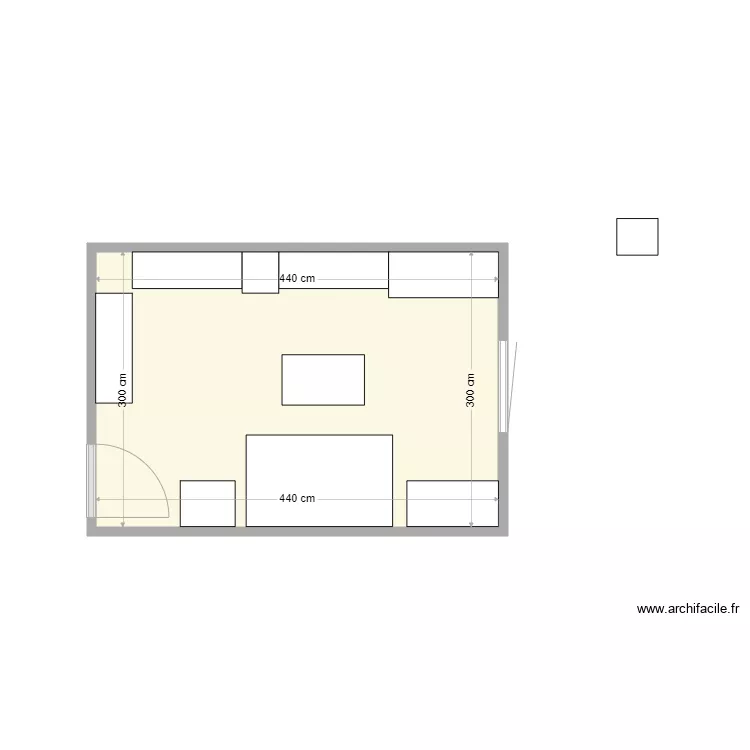 Bureau. Plan de 