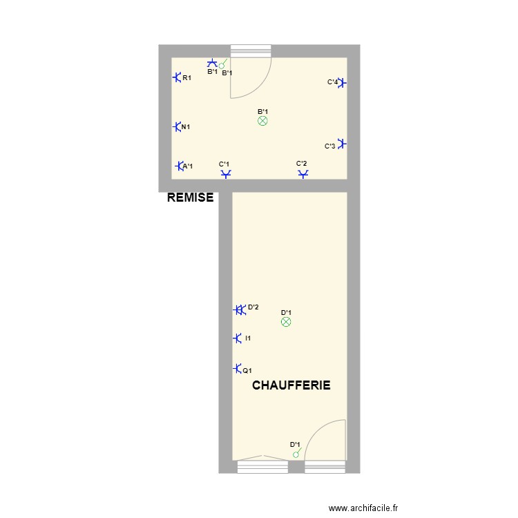 VINCENT REMISE. Plan de 0 pièce et 0 m2