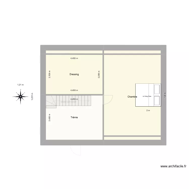 maison médé avec étage. Plan de maison médé avec étage. Plan de