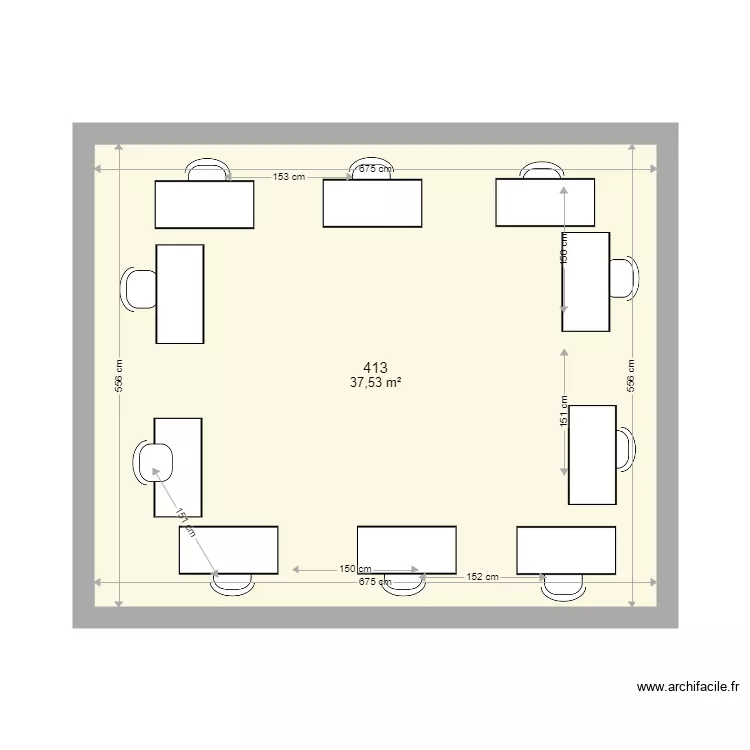 413 en 2 bloc Audemars. Plan de 