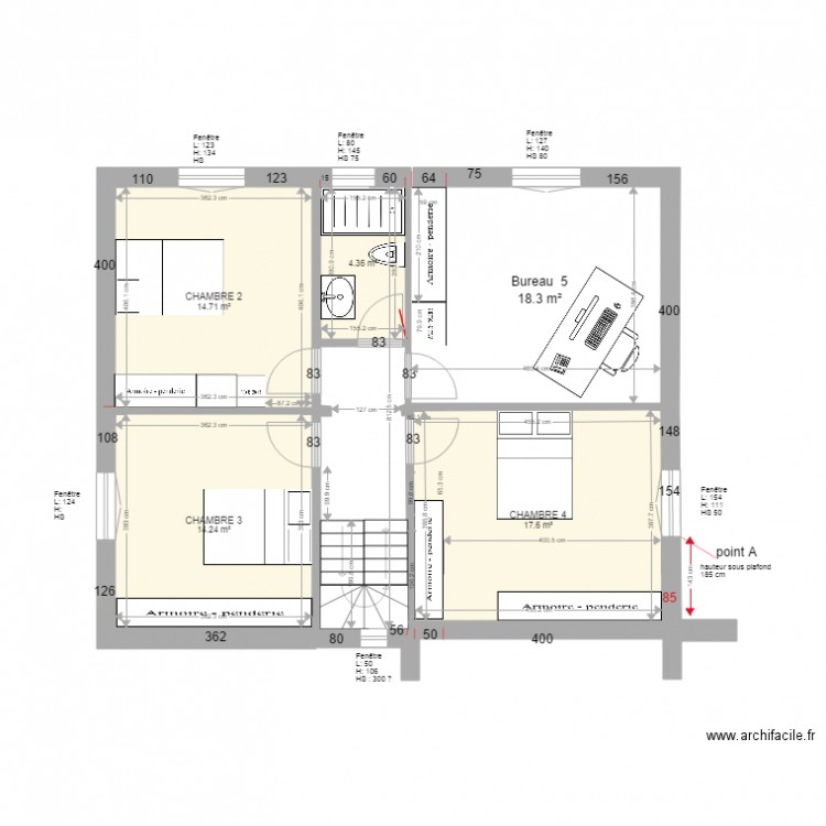 maison étage FUTUR 1. Plan de 0 pièce et 0 m2